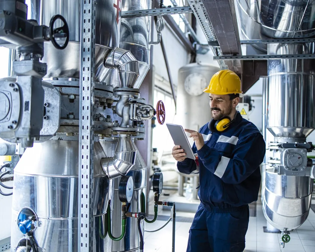 engineer in petroleum factory
